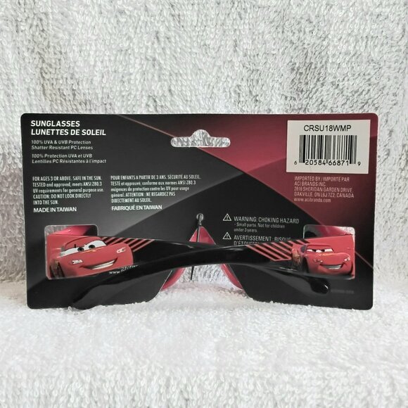 Set of Youth Disney Cars/Lightning McQueen Sunglasses 100% UVA/UVB Protection!! - Picture 2 of 2